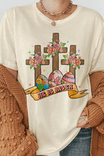 Load image into Gallery viewer, He is Risen Easter Day Graphic Tee
