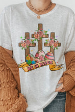 Load image into Gallery viewer, He is Risen Easter Day Graphic Tee
