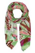 Load image into Gallery viewer, Colorful Floral Print Scarf
