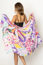 Load image into Gallery viewer, Tropical Floral Print Scarf
