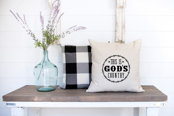 This is God's Country Pillow Cover