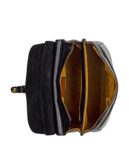 Load image into Gallery viewer, Exotic Leather Saddle Crossbody Bag
