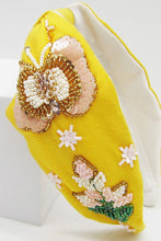 Load image into Gallery viewer, Butterfly Seed Beaded Headband
