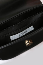 Load image into Gallery viewer, Black Crossbody Vegan Leather Bag
