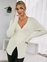 Load image into Gallery viewer, Crisscross Rib-Knit Sweater
