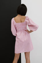 Load image into Gallery viewer, BiBi Skip A Beat Striped Smocked Dress
