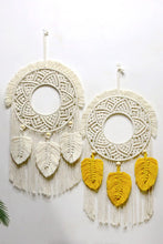 Load image into Gallery viewer, Hand-Woven Fringe Macrame Wall Hanging
