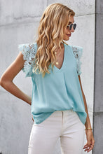 Load image into Gallery viewer, Sleeveless Crochet Lace Blouse
