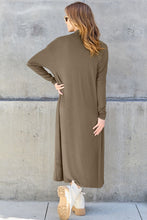 Load image into Gallery viewer, Basic Bae Full Size Open Front Long Sleeve Cover Up
