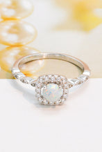 Load image into Gallery viewer, 925 Sterling Silver Inlaid Opal Ring
