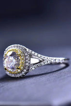 Load image into Gallery viewer, Two-Tone 1 Carat Moissanite Ring
