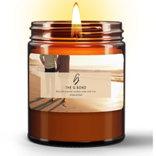 Load image into Gallery viewer, Beach Walk Natural Wax Candle in Amber Jar
