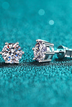 Load image into Gallery viewer, Moissanite Stud Earrings
