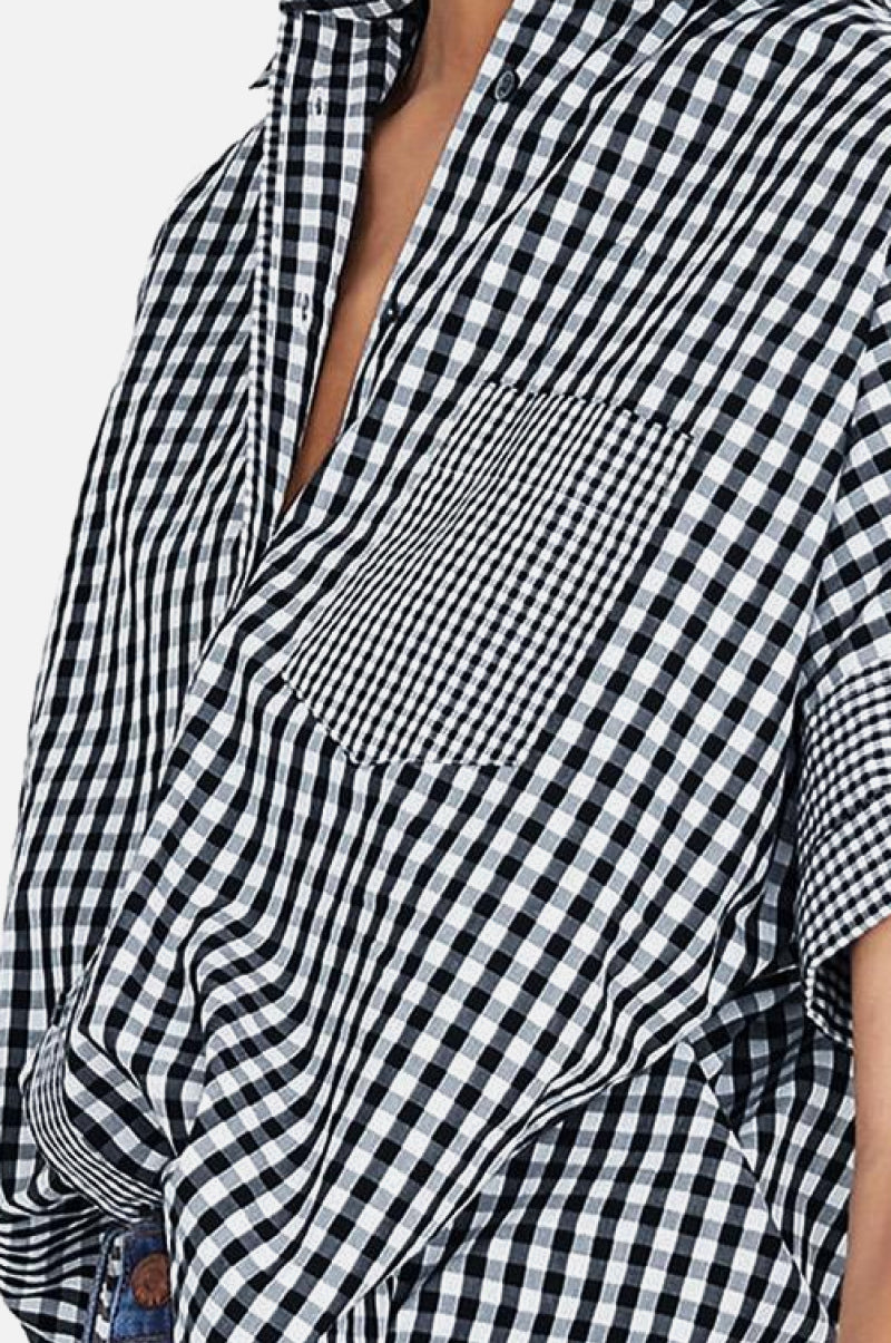 Gingham Button Up Shirt