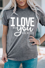 Load image into Gallery viewer, I LOVE YOU Crewneck T-Shirt
