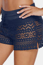 Lace Swim Boyshorts