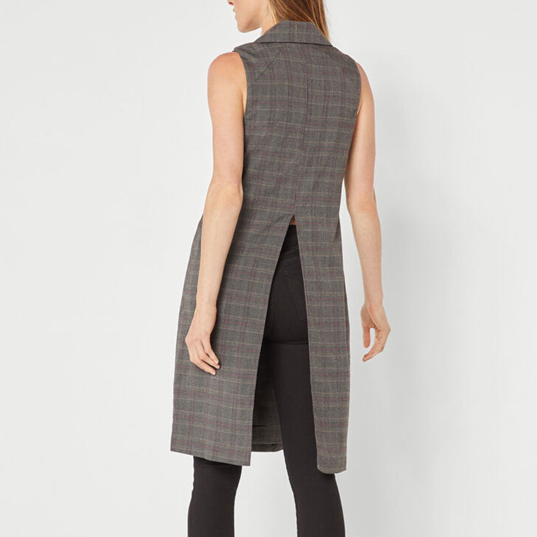 Tweed Vest Dress