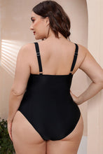 Load image into Gallery viewer, Full Size Printed Adjustable Strap One-Piece Swimsuit
