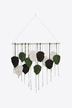 Load image into Gallery viewer, Hand-Woven Feather Macrame Wall Hanging
