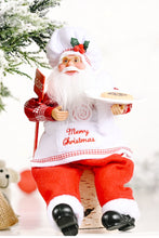 Load image into Gallery viewer, Christmas Sitting Santa Claus Figure
