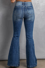 Load image into Gallery viewer, High Waist Flare Jeans with Pockets
