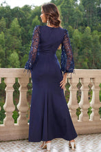 Load image into Gallery viewer, Sequin Round Neck Maxi Dress
