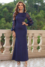Load image into Gallery viewer, Sequin Round Neck Maxi Dress
