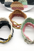 Load image into Gallery viewer, Assorted 2-Pack Macrame Flexible Headband
