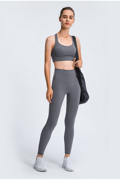 High Rise Ankle-Length Yoga Leggings