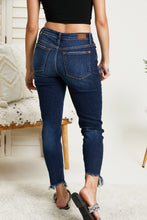 Load image into Gallery viewer, Judy Blue Beatrice Full Size Destroyed Hem Slim Fit Jeans
