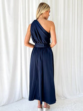 Load image into Gallery viewer, Ruched One Shoulder Dress
