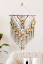 Load image into Gallery viewer, Two-Tone Macrame Wall Hanging
