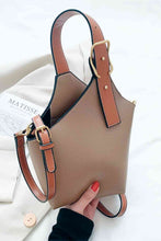Load image into Gallery viewer, Fashion PU Leather Bucket Bag
