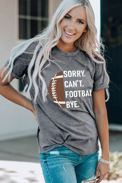 Football Graphic Short Sleeve T-Shirt