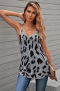 Leopard Knit Tank Top