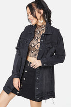 Load image into Gallery viewer, Oversized Denim Jacket
