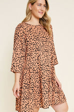 Load image into Gallery viewer, Asymmetrical Dotted Swing Dress
