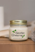 Load image into Gallery viewer, Victorian Christmas Holiday Soy Wax Candle
