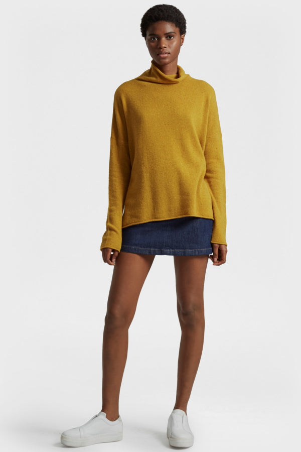 Cashmere High Neck Jumper