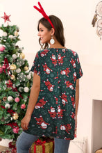 Load image into Gallery viewer, Christmas Round Neck Tunic Tee
