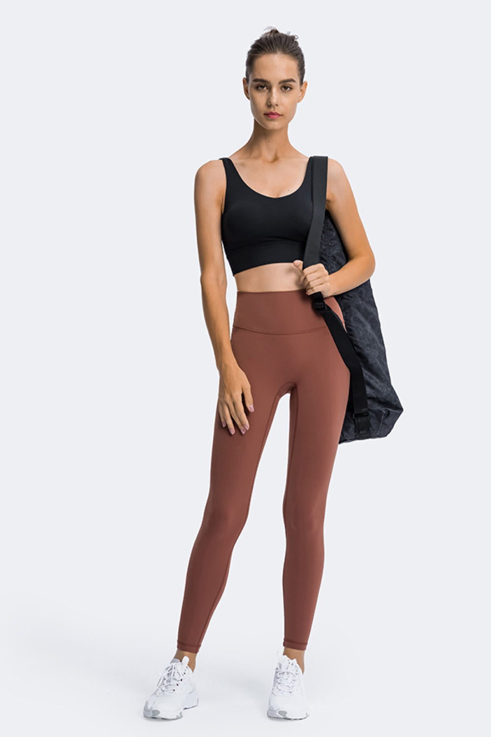 High Rise Ankle Length Yoga Leggings