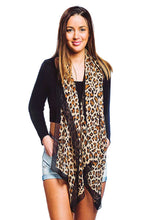 Load image into Gallery viewer, Fashion Silky Leopard Print Oblong Scarf
