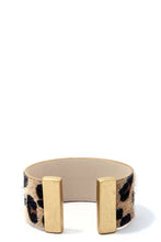 Load image into Gallery viewer, Chic Leopard Fur Fashion Bangle
