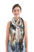 Load image into Gallery viewer, Fashion Paisley Pattern Silky Scarf
