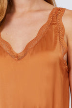 Load image into Gallery viewer, Lace Detail V-neck Woven Bodysuit
