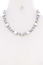 Load image into Gallery viewer, Rhinestone Cuban Link Necklace

