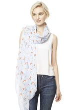 Load image into Gallery viewer, Fashion Bird Print Skinny Scarf
