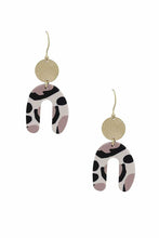 Load image into Gallery viewer, Fashion Metal Clay Mix Geometric Dangle Earring
