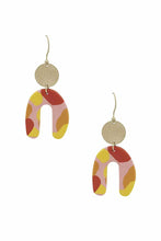Load image into Gallery viewer, Fashion Metal Clay Mix Geometric Dangle Earring
