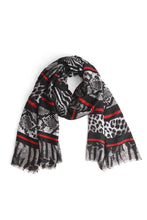 Load image into Gallery viewer, Fashion Animal Print Skinny Scarf
